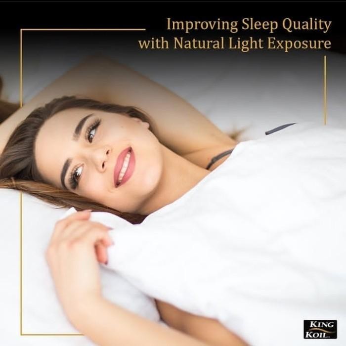 King Koil Kasur Full Latex Duke - Full Set Ukuran 180X200