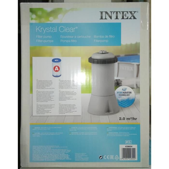 TERLARIS Intex 28604 Krystal Clear Filter Pump