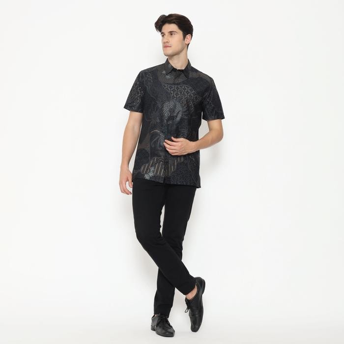 MAGINOT BATIK FURING Batik FURING Pria Slim Fit Lengan Panjang