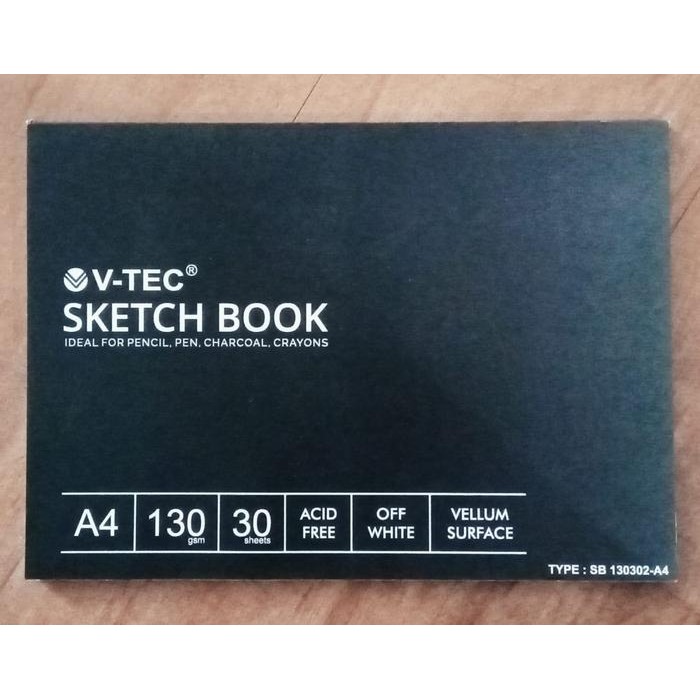

Sketch Book V-Tec 130 Gsm Off White Vellum Surface Sb-130301-3