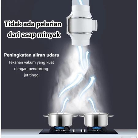 Terhemat Blower Hisap Kipas Angin Buang Kipas Exhaust Fan Blower Inline Duct Fan Blower Hisap