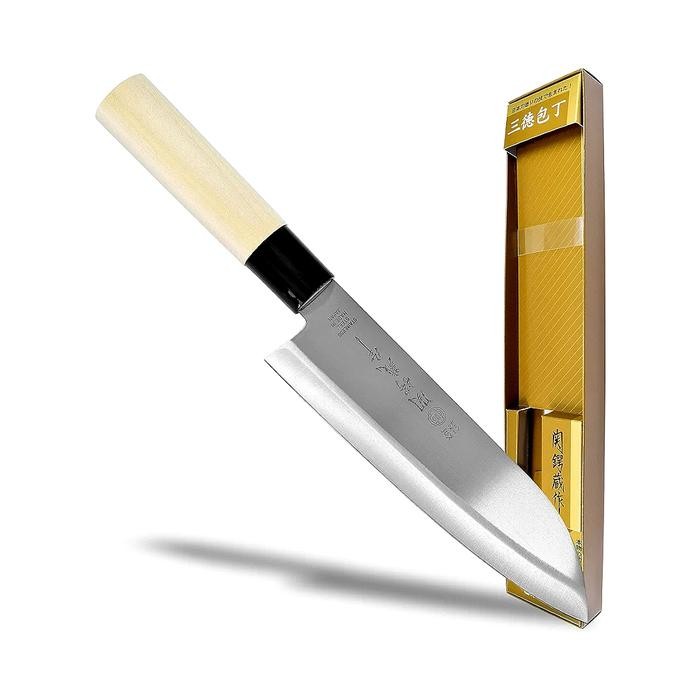 Santoku knife Stainless Steel Japanese knife Pisau Dapur Pisau Jepang Santoku