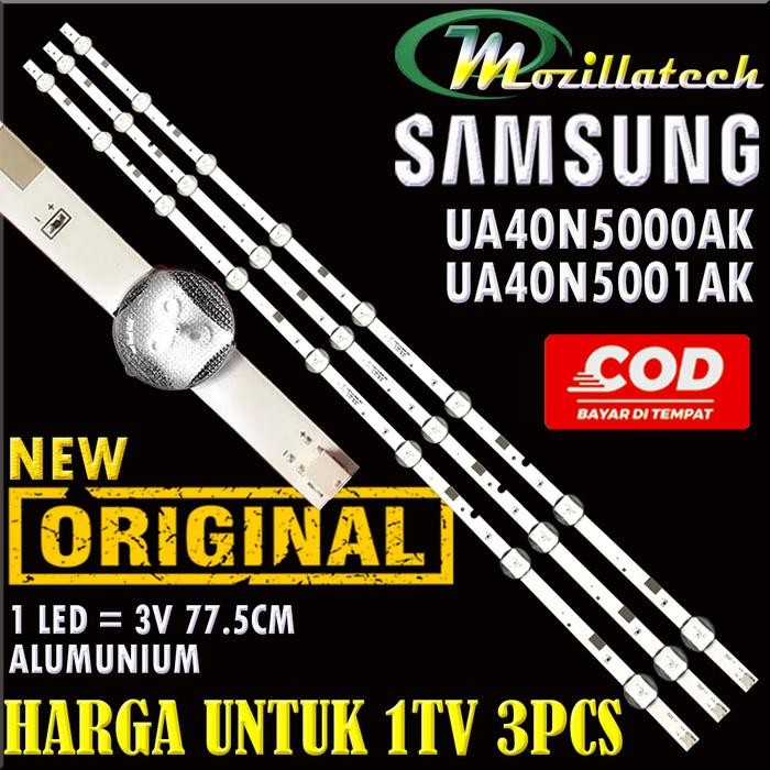 Terlaris Samsung Backlight TV UA40N5000 UA40N5001 40N5000 40N5001 40 Inch LED 3V 77.5CM Aluminium