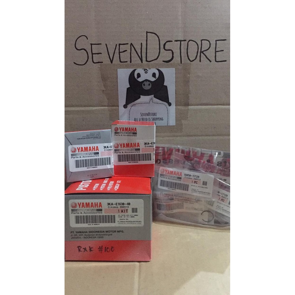 Piston Kit Seher Set 3KA Yamaha RX King OS 100 Ori YGP