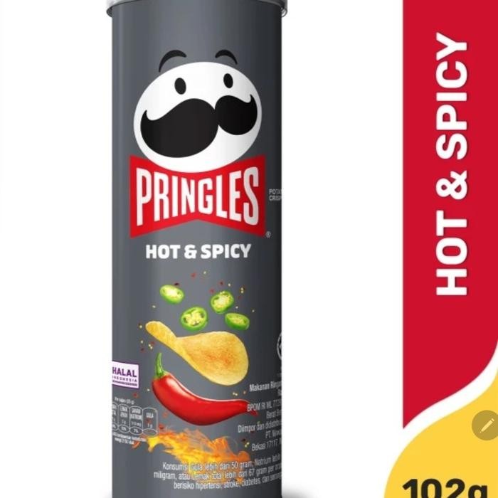 

Sedia Pringles Potato chips keripik kentang 102gr