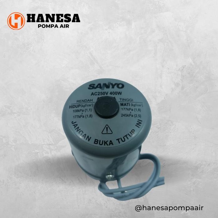 Pressure Switch Sanyo Ph 175 C Otomatis Pompa Drat 3/8 Asli