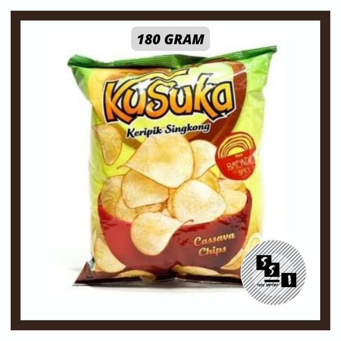 

Sedia Kusuka Keripik singkong Rasa Balado Pedas / Keripik Spicy Balado 180gr