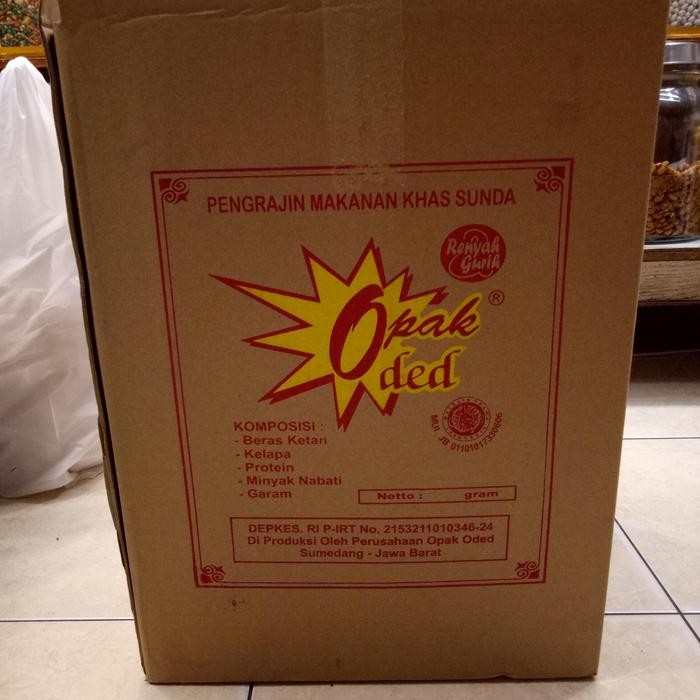 

Sedia OPAK ODED MAKANAN KHAS SUNDA DENGAN BAHAN KETAN RENYAH GURIH