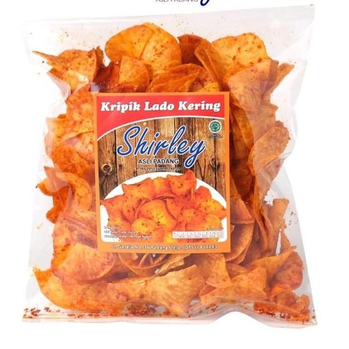 

Sedia keripik balado kering shirley asli padang Asli Padang