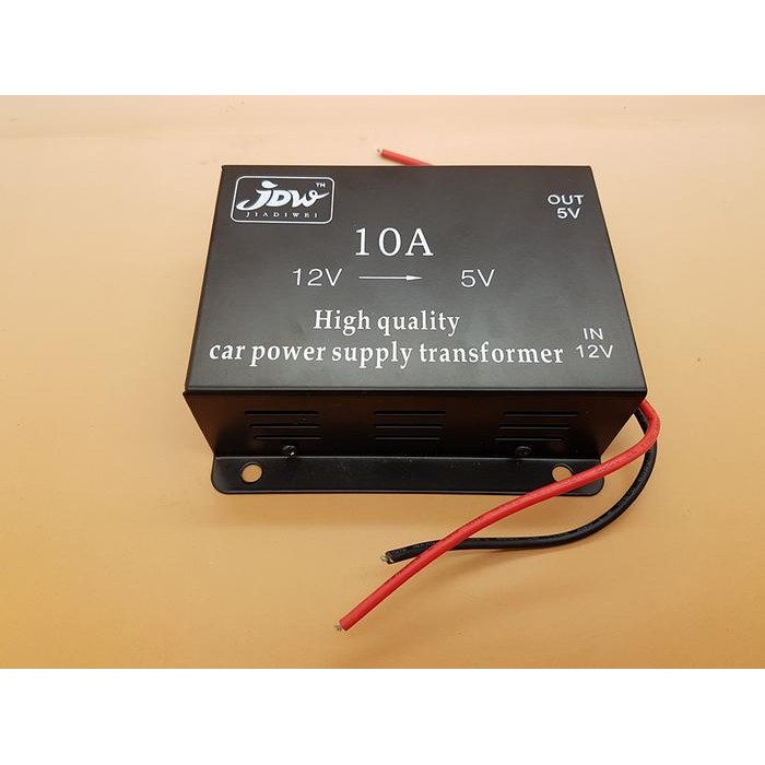 Dc 12V To 5V 10A Car Power Supply Converter ( Penurun Tegangan )