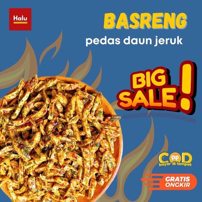 

Sedia BASRENG BUMBU REMPAH DAUN JERUK gr pedas spices