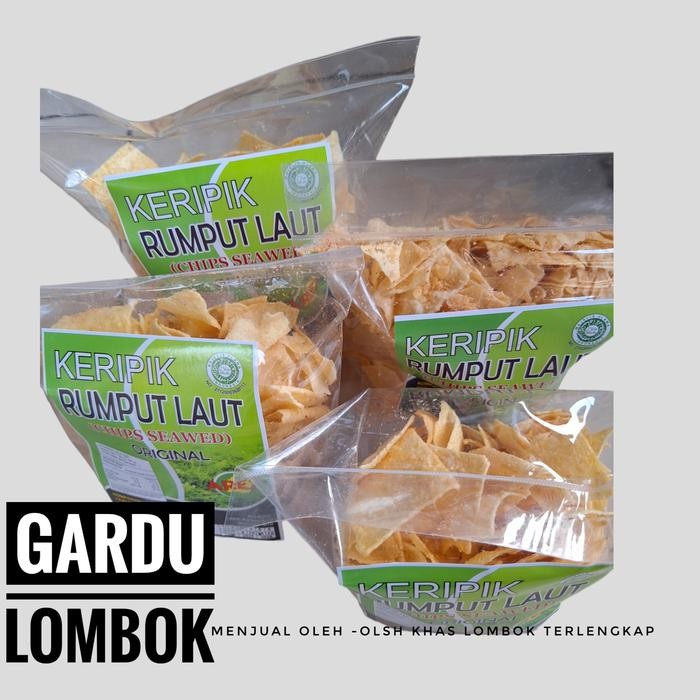

Sedia Keripik Rumput Laut Khas Lombok