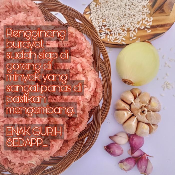 

Sedia rengginang rangginang putih tanpa micin dan msg