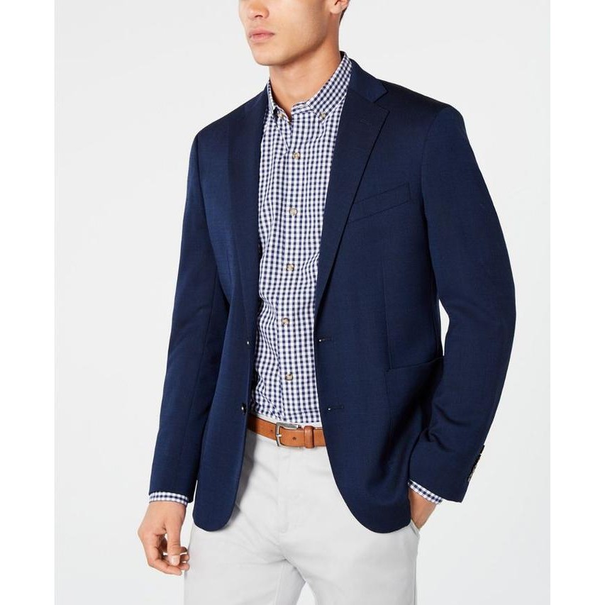 BLAZER PRIA NAVY SLIM FIT NIKAYU