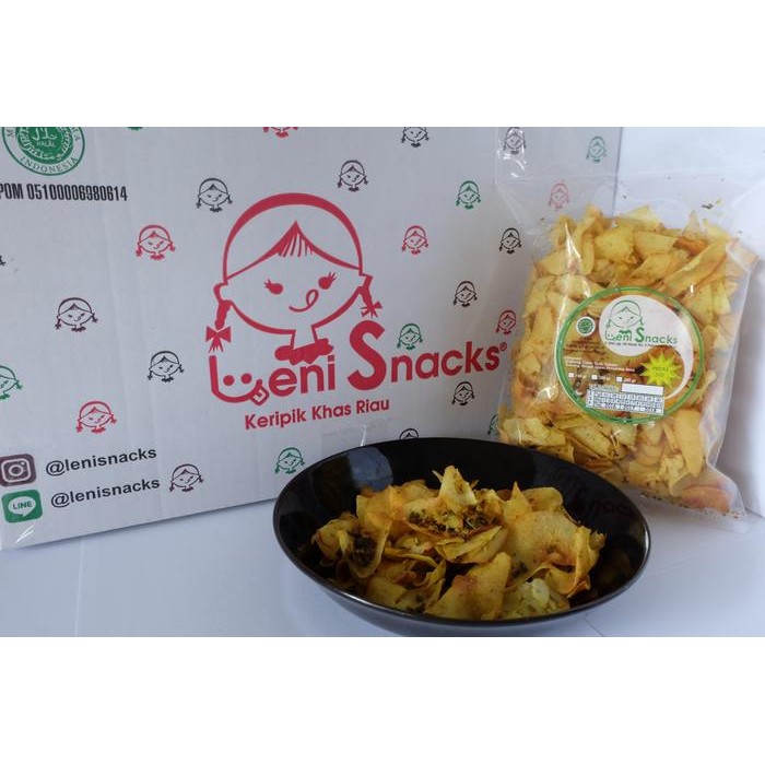 

Sedia Keripik Singkong Pedas Ijo