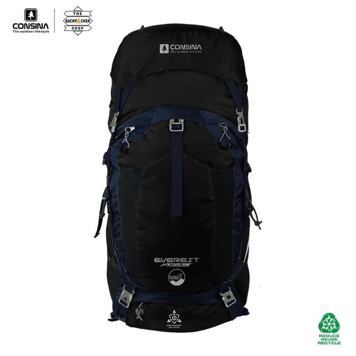 Consina Everest Tas Ransel Ung 60+5L Carrier 60 Liter New 2025 Gen 3 Upgrade
