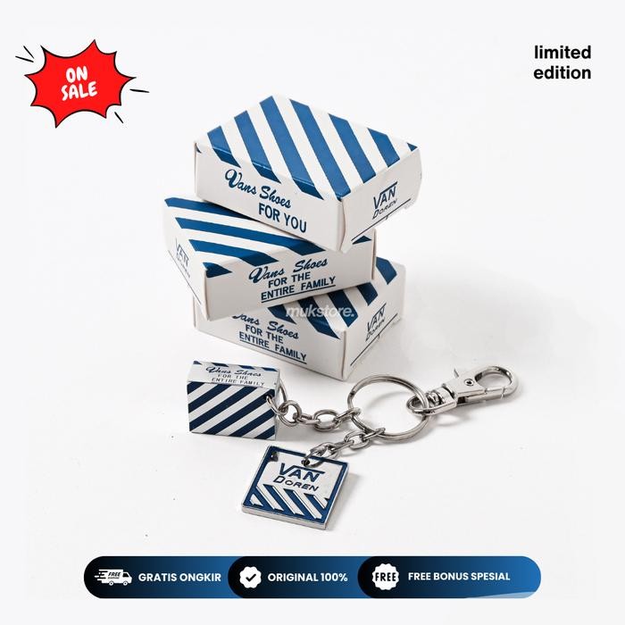 Gantungan Kunci Keychain Vans Van Doren Limited Edition