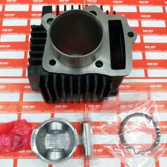 BLOK SEHER-BORING-CYLINDER BLOK SET KOMPLIT GRAND-LEGENDA-SUPRA