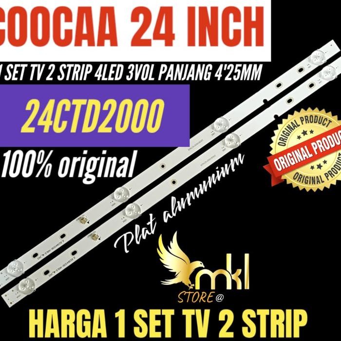 Terlaris BACKLIGHT TV LCD LED COOCAA 24 INCH 24CTD2000 BACKLIGHT TV COOCAA SALE
