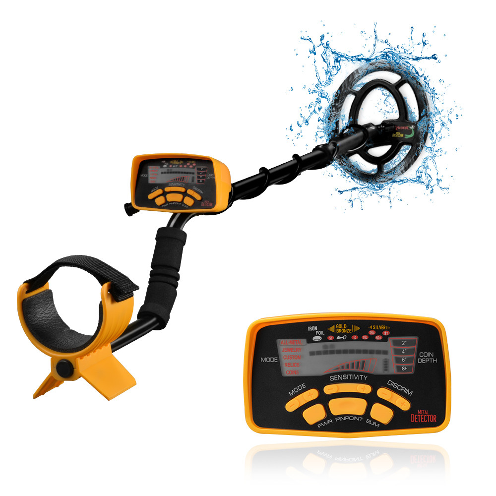 Professional Metal Detector High Performance Underground Metal Detector MD6250 Three Detect Mode Coi