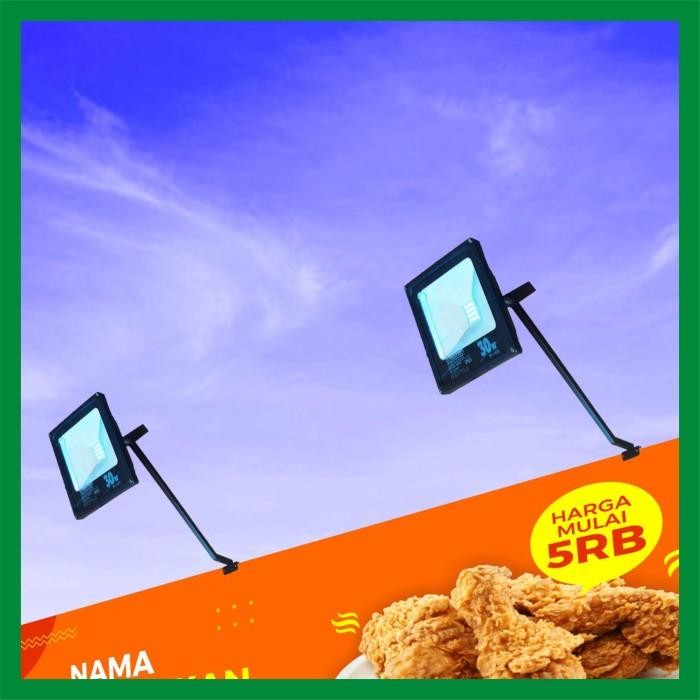 (Allthebest) TIANG PENGAIT LAMPU SOROT BILLBOARD SPANDUK