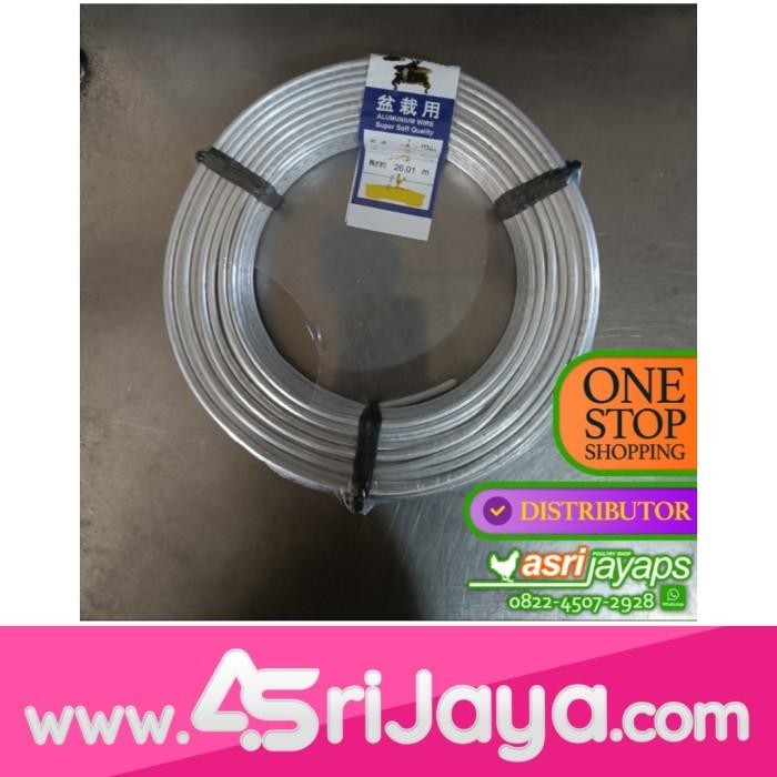 (Allthebest) Kawat Bonsai Alumunium 1 Kg / 1 Roll