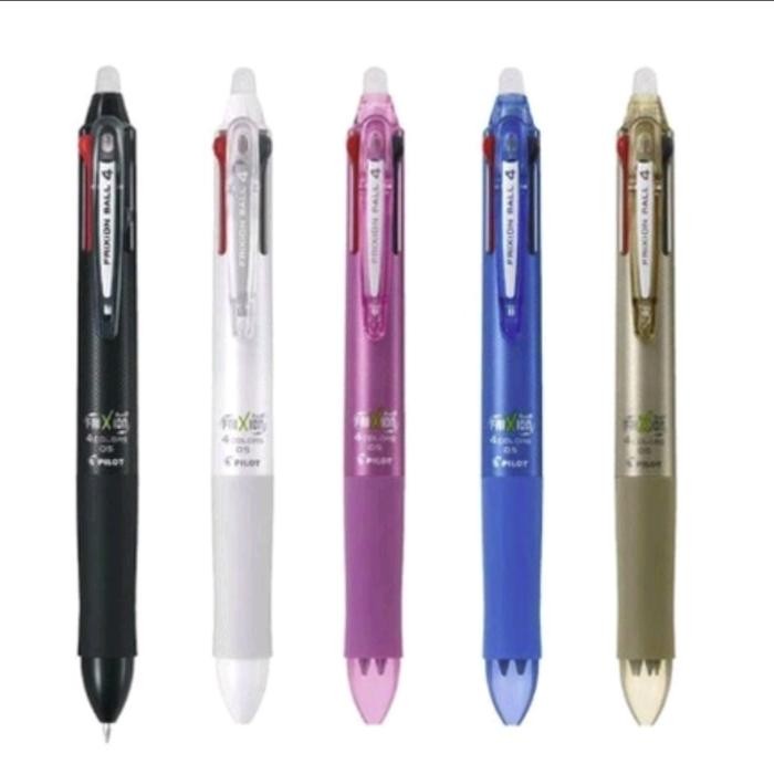 

pilot frixion cliker 4in1/ pulpen 4 warna