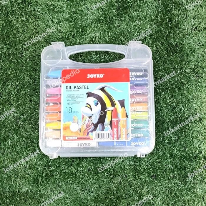 

crayon Joyko 18 warna oil pastel Joharmarket