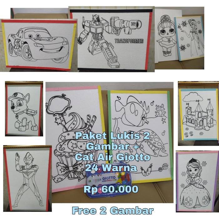 

Sterofom Lukis Paket Hemat 5 Gambar (Bonus 1 Gambar)