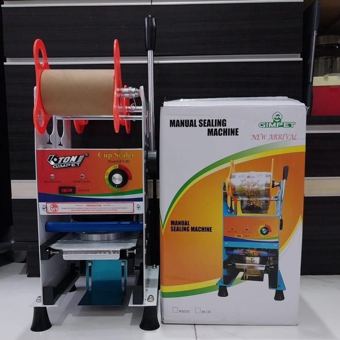 NEW Mesin Cup Sealer ETON GIMPET ET - D1 12-24 oz [terbaik][terlaris]