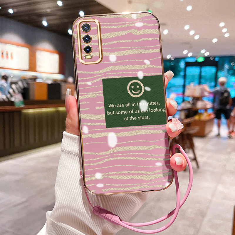 Casing Hp Untuk VIVO Y20 Y20s Y20i Y12A Y20S M Y20S D Y20S G Y11s Y30G Case Casing garis Kesing HP C