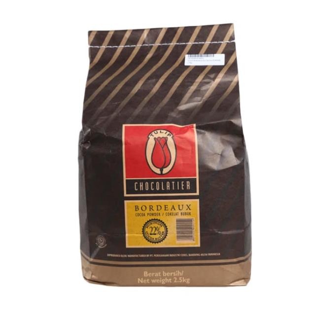 

Bubuk Coklat Tulip Bordeaux 250 gr Pure Cocoa Powder
