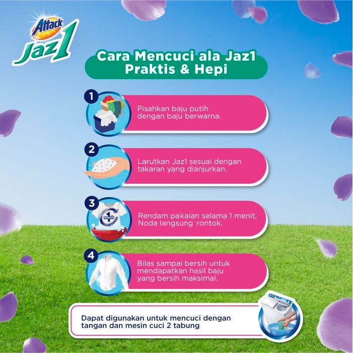 (Allthebest) 1 Pesona Segar 1.6kg - Deterjen Bubuk Sabun Cuci Baju