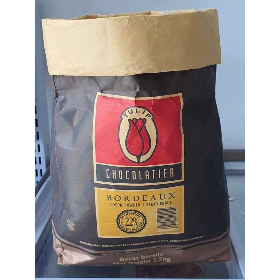 

TULIP BORDEUX COCOA POWDER 100GR REPACK
