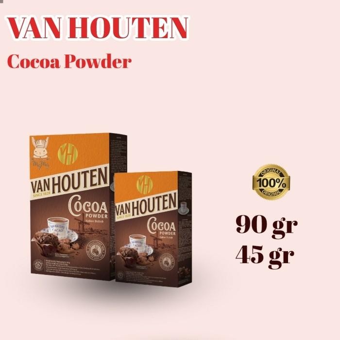 

VAN HOUTEN COCOA POWDER 90 Gram & 45 Gram