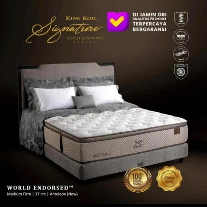 Kasur King Koil / Mattress World Endorsed Full Set Ukuran 160X200