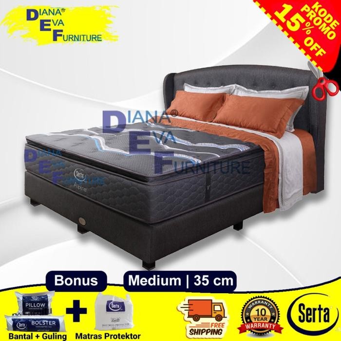 Kasur Serta Alpine Spring Bed Full Set