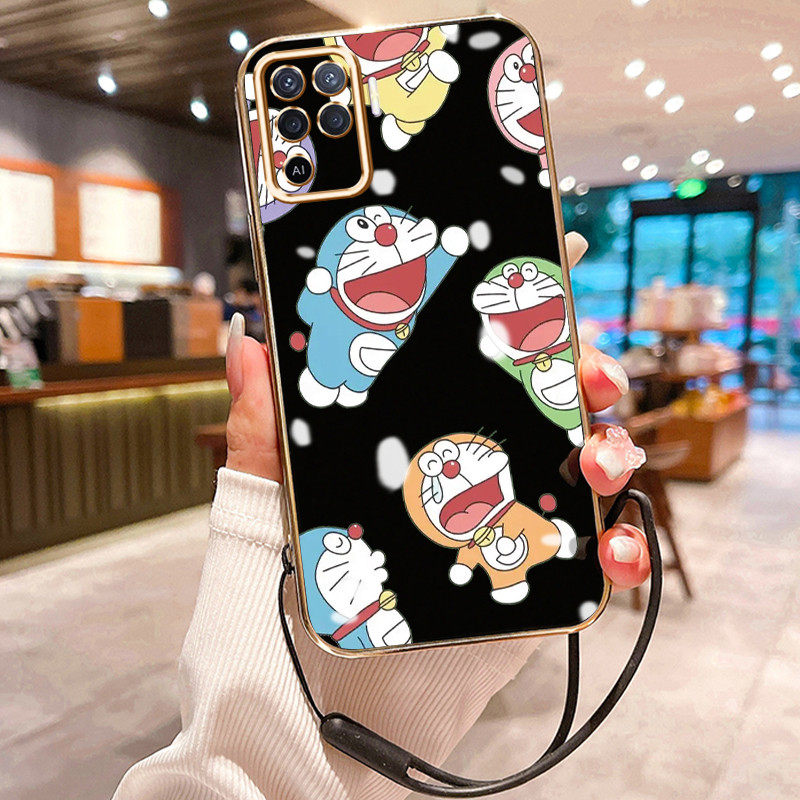 Casing Hp Untuk OPPO A94 F19 Pro Reno 5F Reno 5 Lite Case Casing Muncul kartun HP Cesing Silikon Sof