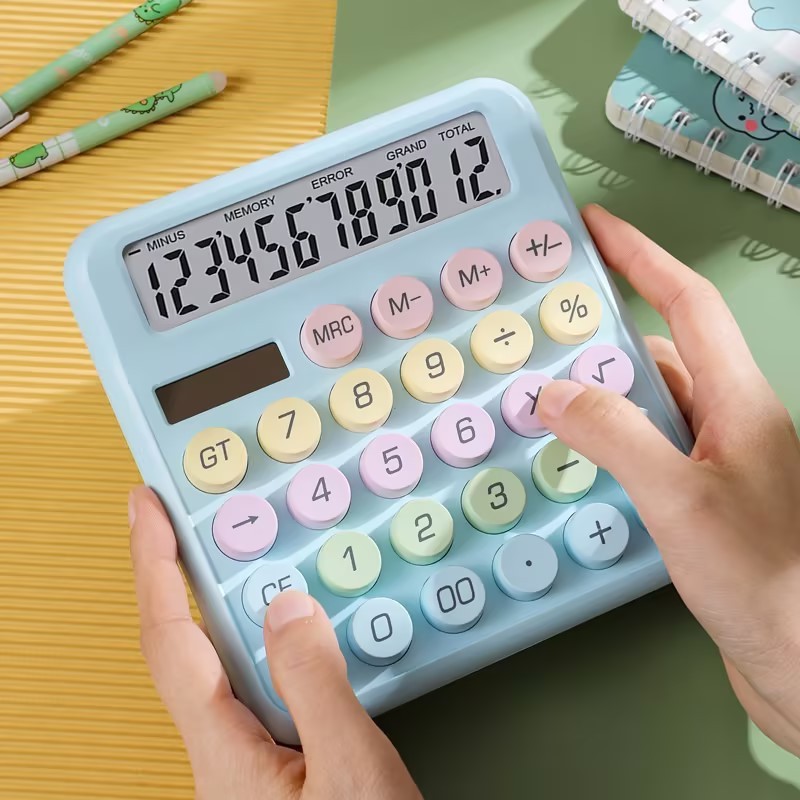 

Dopamine Candy Colored Desktop Calculator, High Beauty, Office, School, Student Stationery, Cute,