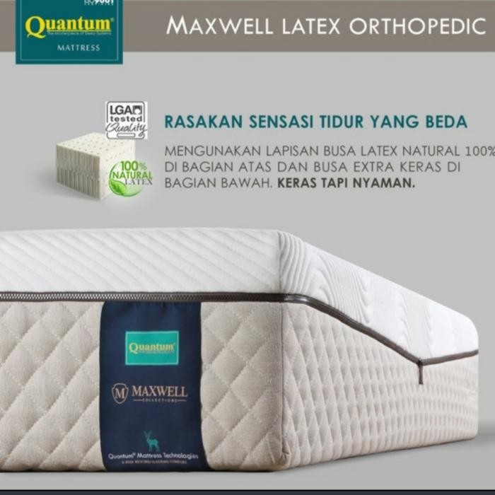 Kasur Quantum New Maxwell Latex Orthopedic Uk.160X200
