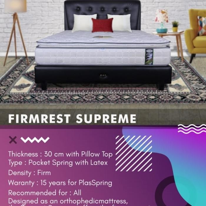 Dunlopillo Kasur Saja Firmrest Supreme 120X200