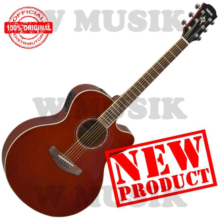 Yamaha Gitar Akustik Elektrik Cpx 600 / Cpx600 / Cpx-600 - Rtb