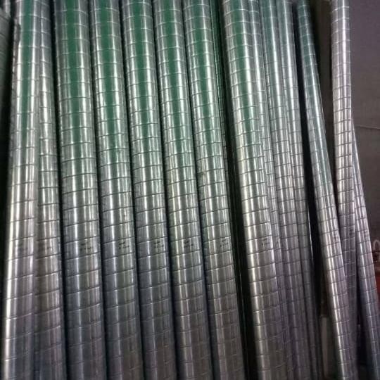 spiral duct/round ducting galvanis spiral ducting ducting bulat uk 6"