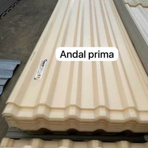 Skylight Atap Alderon Transparan Translucent Bening