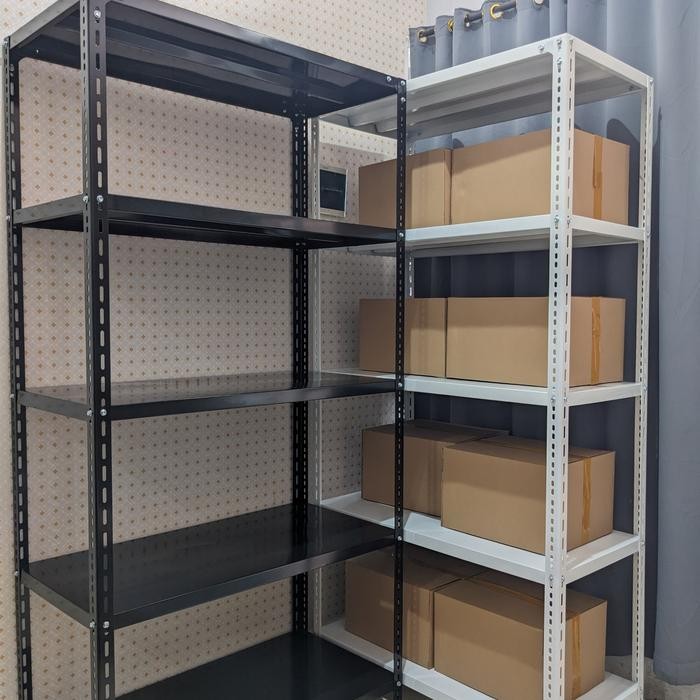 Rak Besi 4 Susun 50X100X200Cm Kuat Anti Karat