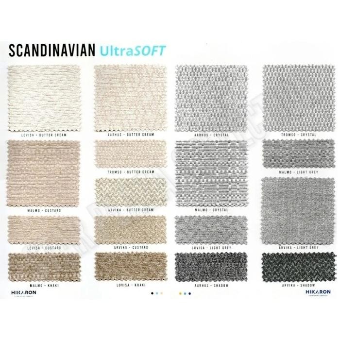 Kain Scandinavian Semi Kanvas Velvet Interior Hikaron - Scandinavian Ultrasoft (Furniture, Sofa,
