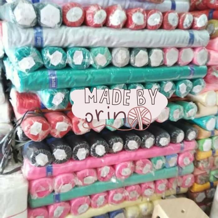 Kain Saten Satin Dekor 1 Roll