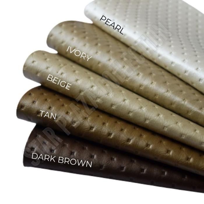 Bahan Kain Oscar Oskar Kulit Sintetis Bintik Kecil - Leather