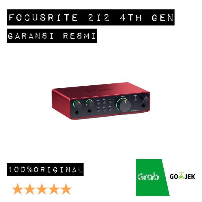 Jual Focusrite Scarlett 2I2