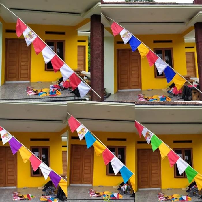 Umbul2 Merah Putih 10 Pcs Terbatas